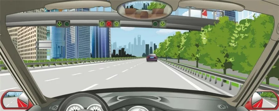 驾照科目四模拟考试题插图(17)