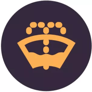 玻璃水指示灯