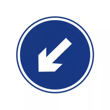 靠左侧道路行驶